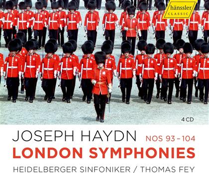 Joseph Haydn (1732-1809), Thomas Fey & Heidelberger Sinfoniker - London Symphonies (4 CDs)