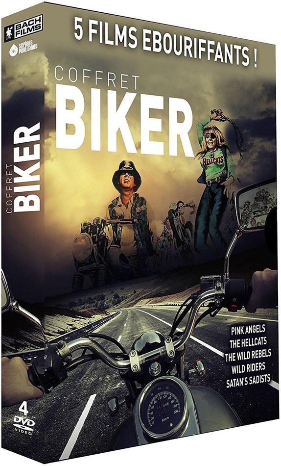 Biker - (1967-1972) - Pink Angels / The Hellcats / The Wild Rebels / Wild Riders / Satan's Sadists 4 DVDs