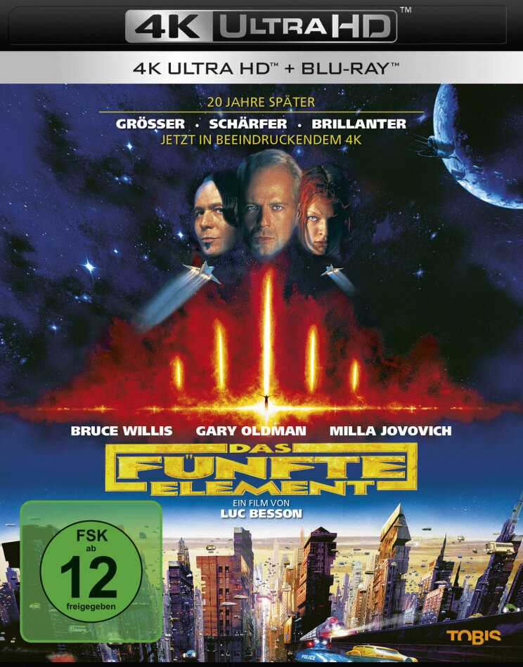 Das fünfte Element (1997) 4K Ultra HD + Blu-ray