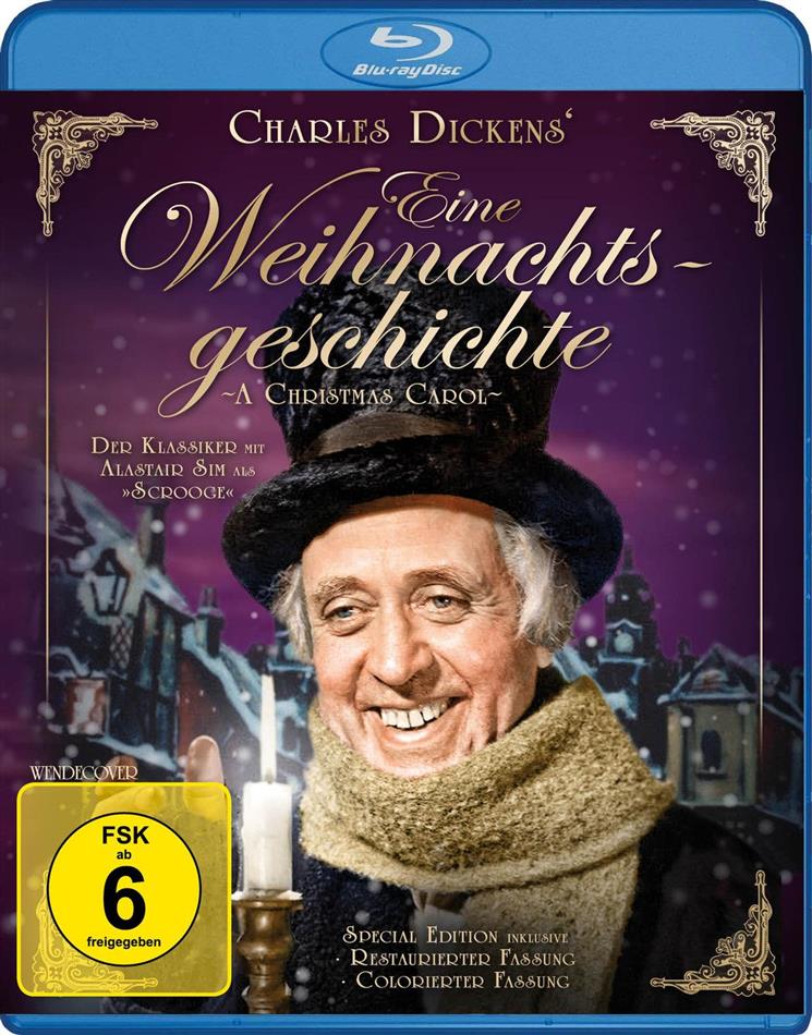 Eine Weihnachtsgeschichte - A Christmas Carol (1951) Colorierte Fassung, s/w, Restaurierte Fassung, Special Edition