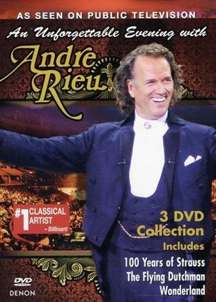 André Rieu - An Unforgettable Evening With André Rieu 3 DVDs