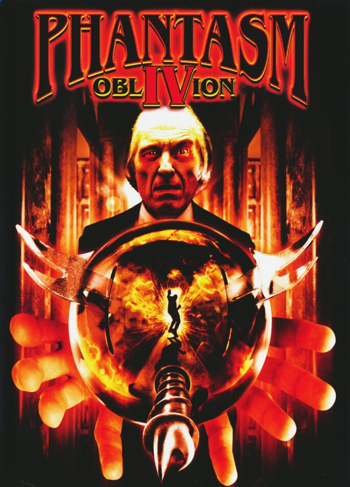 Phantasm 4 - Oblivion (1998) Cover B, Limited Edition, Mediabook, Uncut, Blu-ray + DVD