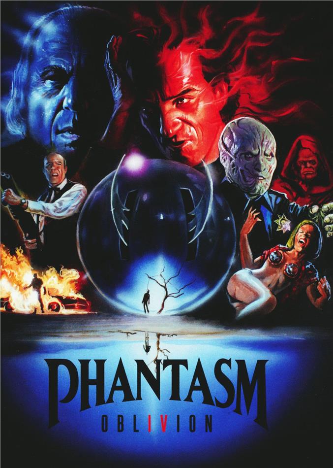 Phantasm 4 - Oblivion (1998) Cover C, Limited Edition, Mediabook, Uncut, Blu-ray + DVD