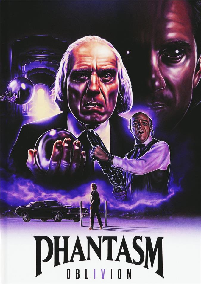Phantasm 4 - Oblivion (1998) Cover D, Limited Edition, Mediabook, Uncut, Blu-ray + DVD
