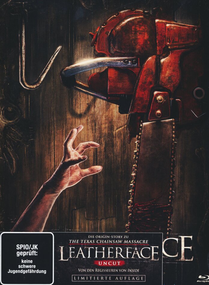 Leatherface (2017) Digipack, Étui, Édition Limitée, Uncut, Blu-ray + DVD