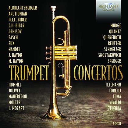 Niklas Eklund, Joseph Haydn (1732-1809), Johann Nepomuk Hummel (1778-1837), Johann Babtist Georg Neruda (c.1708-1780), Roy Goodman, &hellip; - Trumpet Concertos (10 CDs)
