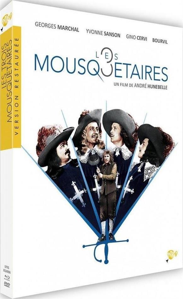 Les Trois Mousquetaires (1953) Collection Version restaurée par Pathé, Blu-ray + DVD