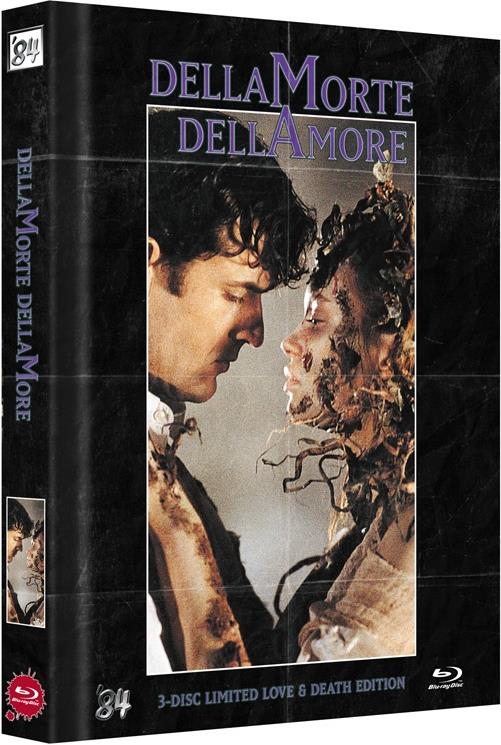 Dellamorte Dellamore (1994) Cover C, Love & Death Edition, Limited Edition, Mediabook, Uncut, Blu-ray 3D + Blu-ray + DVD