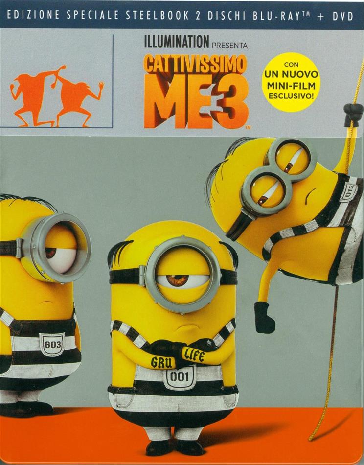 Cattivissimo Me 3 (2017) Limited Edition, Special Edition, Steelbook, Blu-ray + DVD