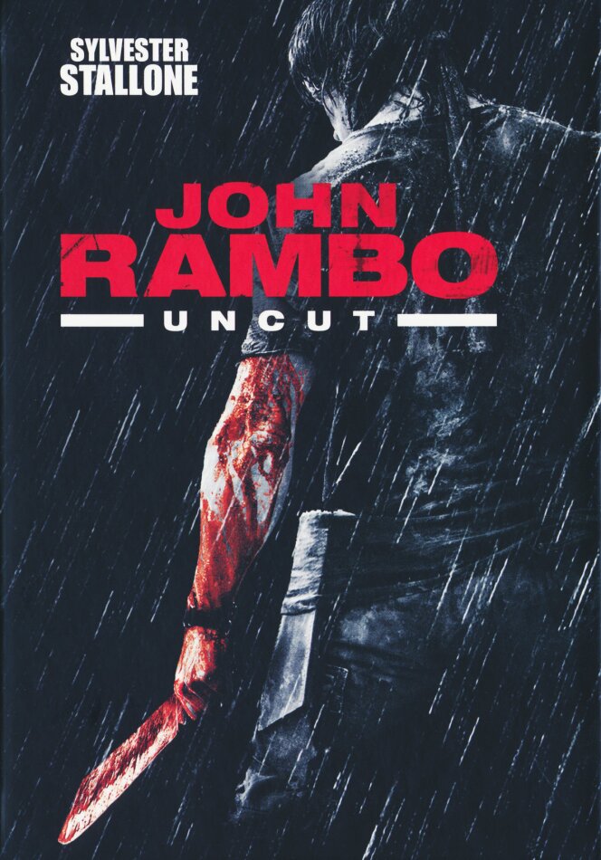 John Rambo (2008) Limited Edition, Mediabook, Uncut, Blu-ray + DVD