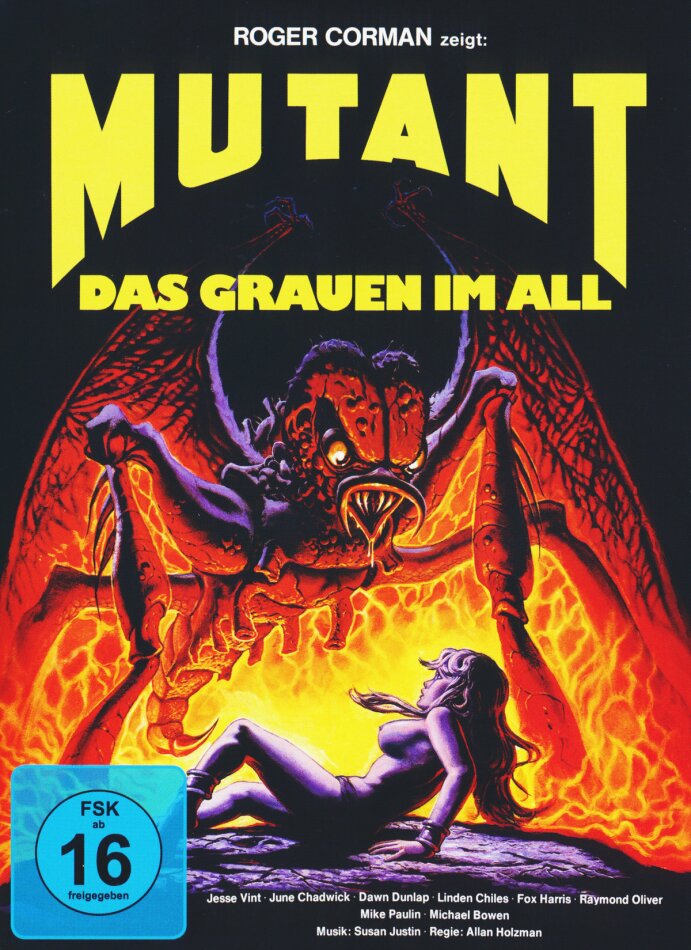 Mutant - Das Grauen im All (1982) Phantastische Filmklassiker, Cover B, Director's Cut, Kinoversion, Limited Edition, Mediabook, Uncut