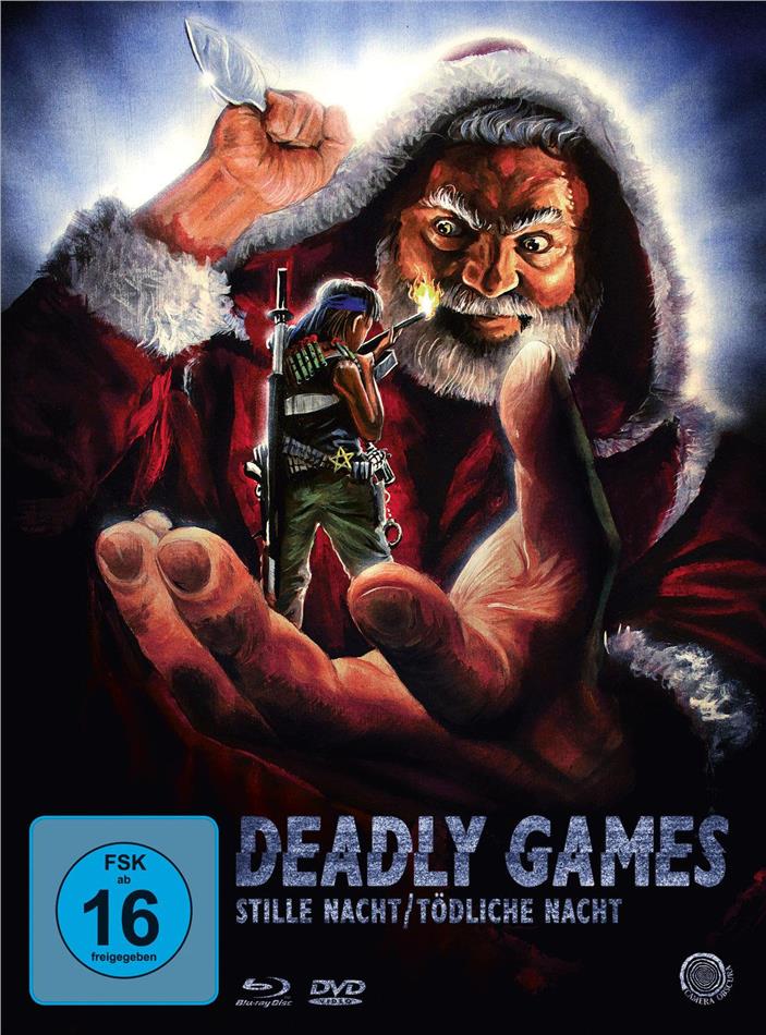Deadly Games - Stille Nacht / Tödliche Nacht (1989) Digipack, Schuber, Limited Edition, Special Edition, Uncut, Blu-ray + 2 DVDs