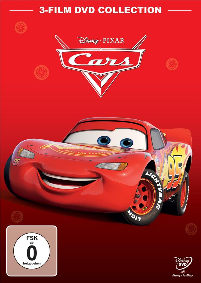 Cars 1-3 - 3-Film DVD Collection 3 DVDs
