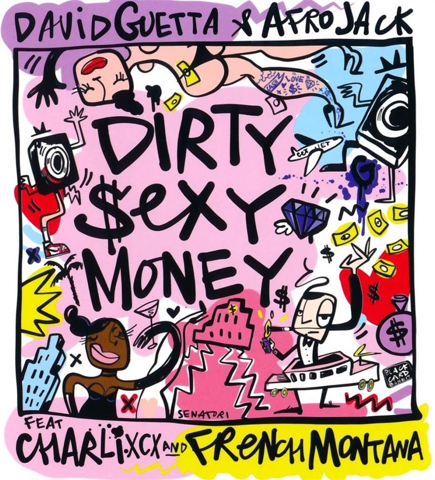 David Guetta feat. Afrojack feat. Charli XCX - Dirty Sexy Money single CD