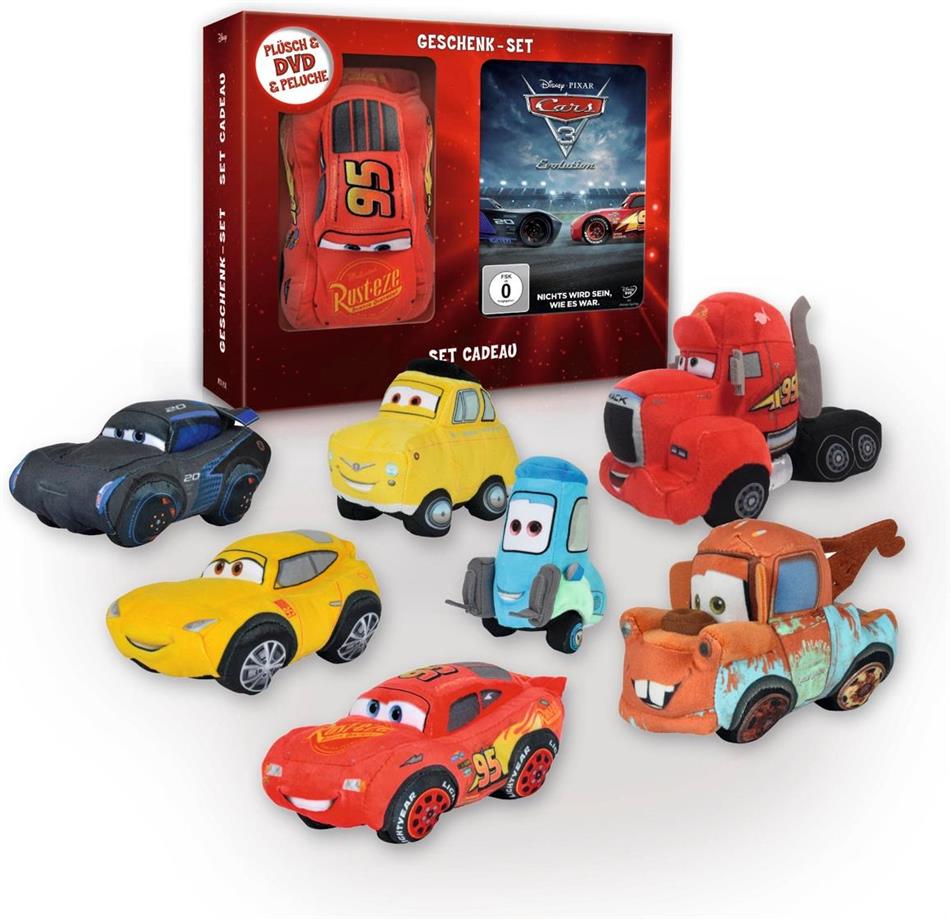 Cars 3 - Geschenk-Set (2017) + Plüschfigur