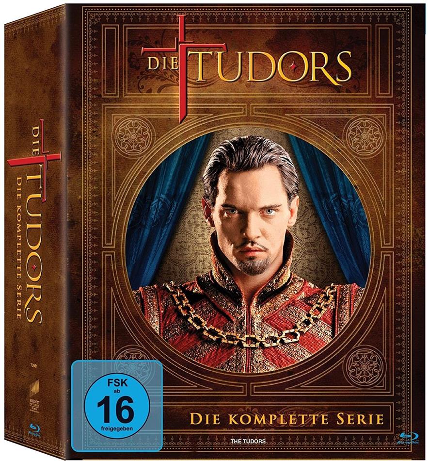 Die Tudors - Staffel 1-4 Limited Edition, 12 Blu-rays