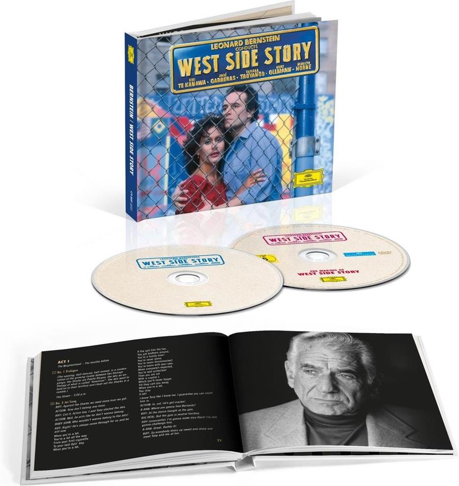 José Carreras, Dame Kiri Te Kanawa, Tatiana Troyanos, Kurt Ollmann, … - West Side Story Limited Edition, CD + DVD