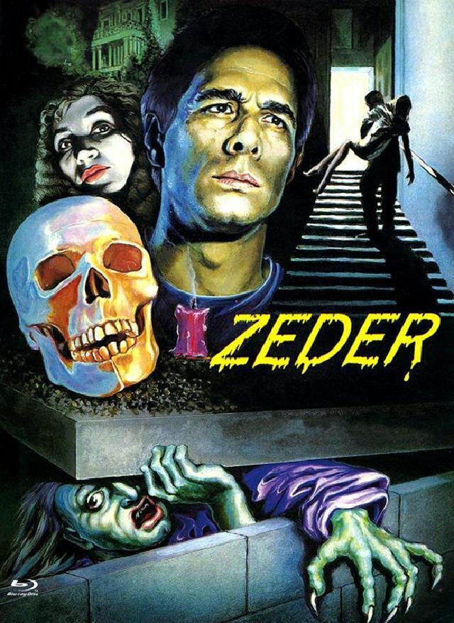 Zeder (1983) Cover A, Eurocult Collection, Limited Edition, Mediabook, Uncut, Blu-ray + DVD