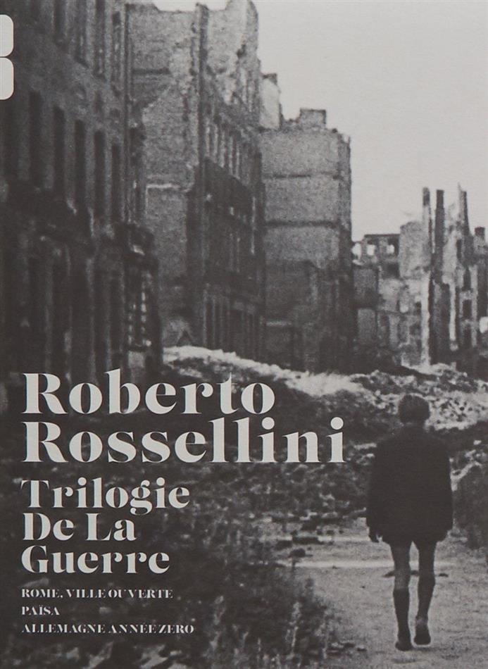 Roberto Rosselini - La trilogie de la guerre s/w, 3 DVDs
