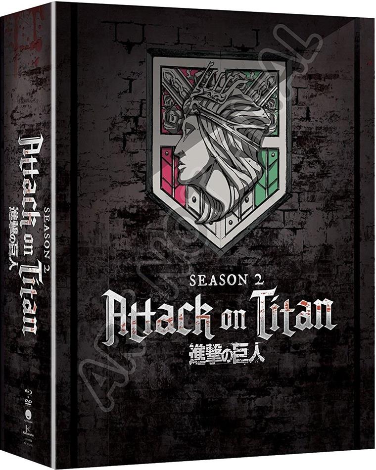 Attack On Titan - Season 2 Limited Edition, 4 Blu-rays