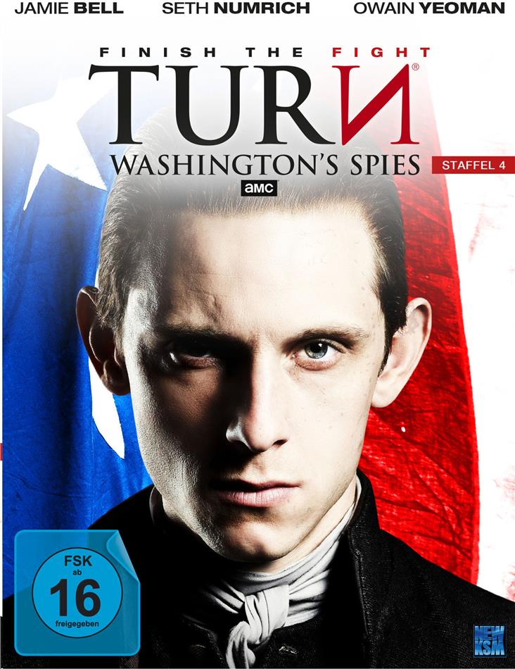 Turn - Washington's Spies - Staffel 4 4 DVDs