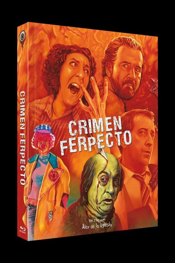 Crimen Ferpecto (2004) Cover B, Limited Edition, Mediabook, Uncut, Blu-ray + CD