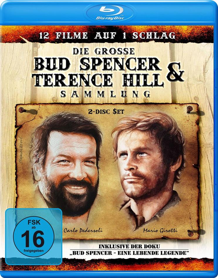 Die grosse Bud Spencer & Terence Hill Sammlung Neuauflage, 2 Blu-rays