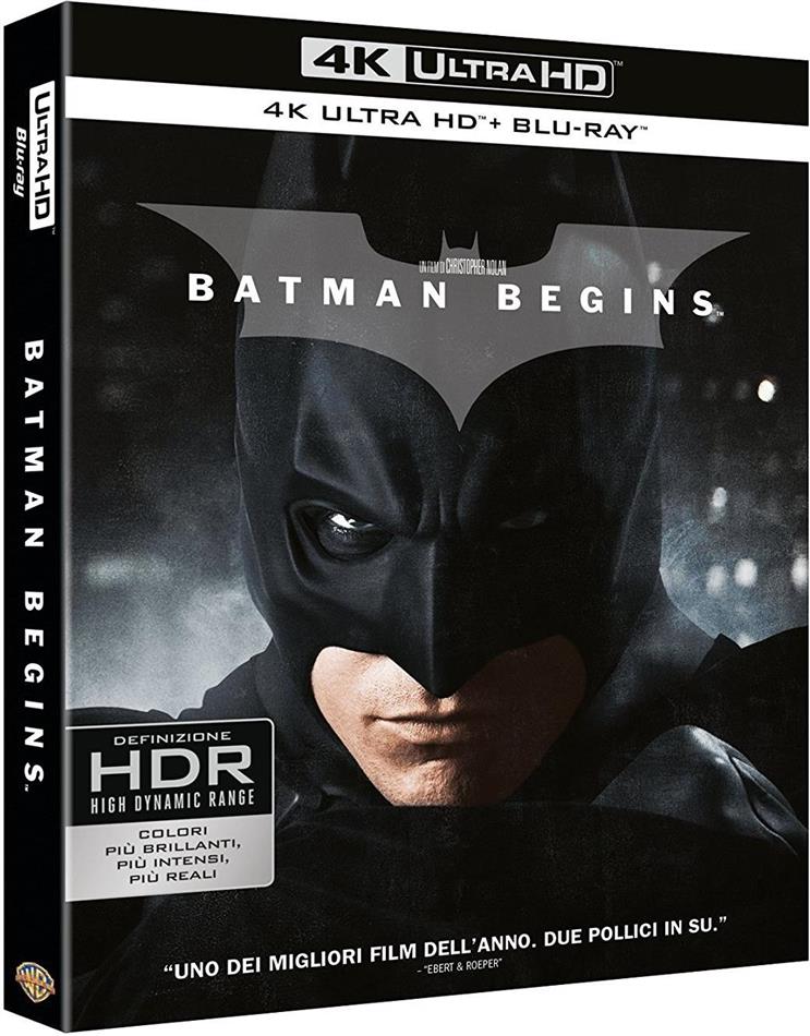 Batman Begins (2005) 4K Ultra HD + Blu-ray
