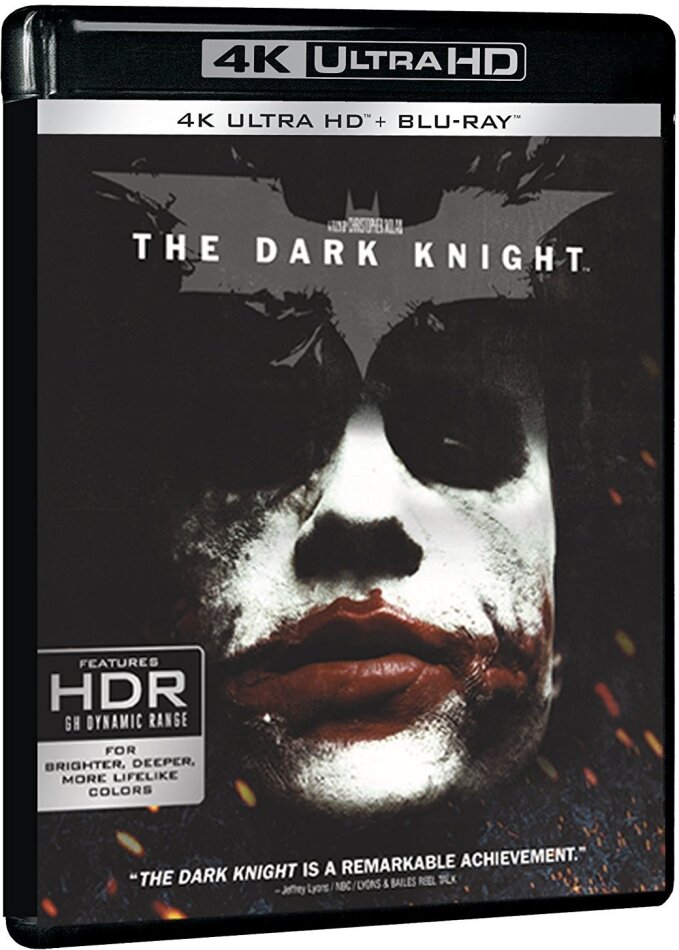 Batman - The Dark Knight - Le chevalier noir (2008) 4K Ultra HD + Blu-ray