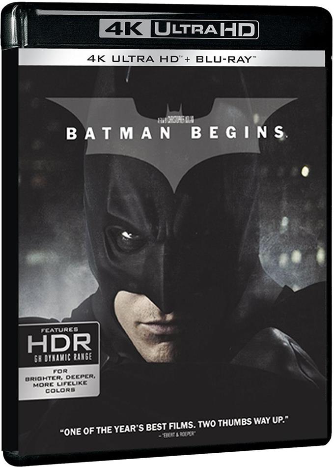 Batman Begins (2005) 4K Ultra HD + 2 Blu-rays