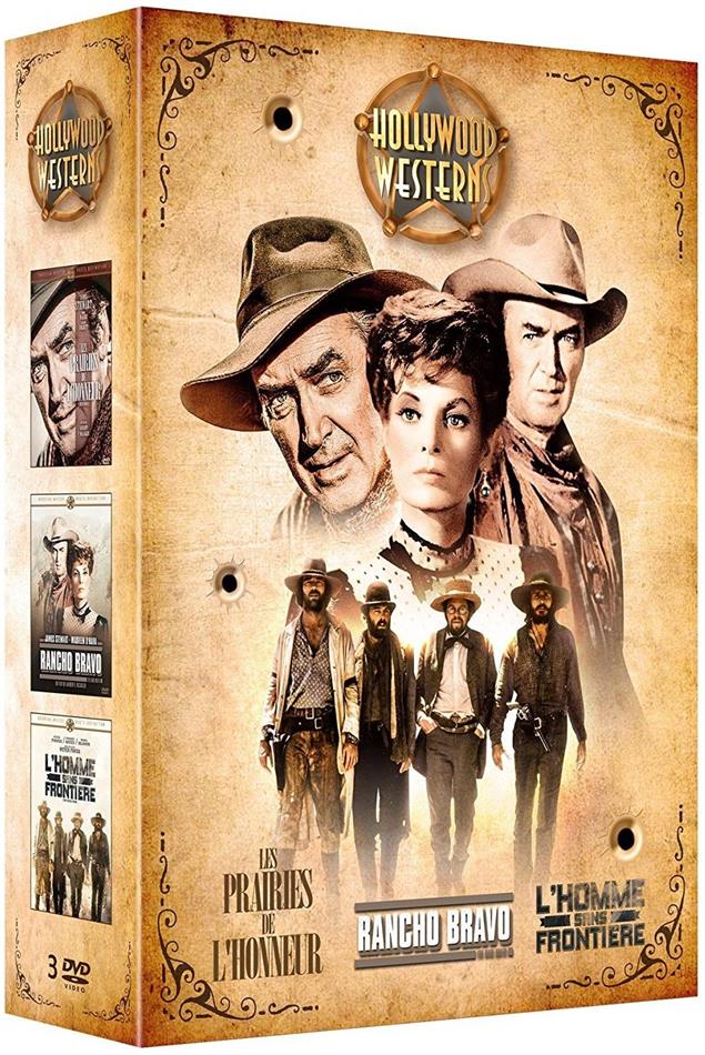 Hollywood Western - Rancho Bravo / L'homme sans frontière / Les prairies de l'honneur 3 DVD
