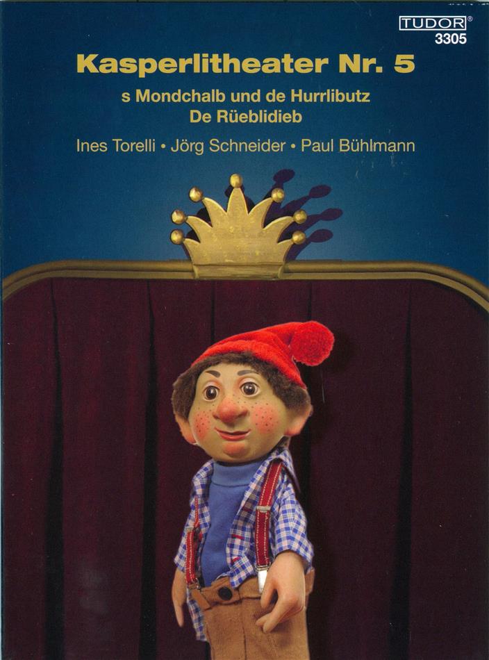 Kasperlitheater Nr. 5 - S Mondchalb und de Hurrlibutz / De Rüeblidieb Digibook