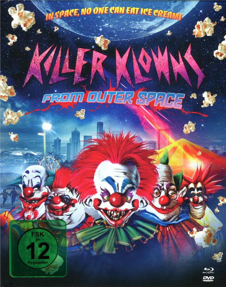 Killer Klowns from Outer Space (1988) Limited Edition, Mediabook, Uncut, Blu-ray + 2 DVDs