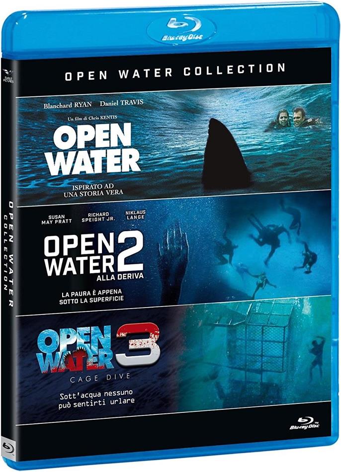 Open Water Collection - Open Water 1-3 3 Blu-rays