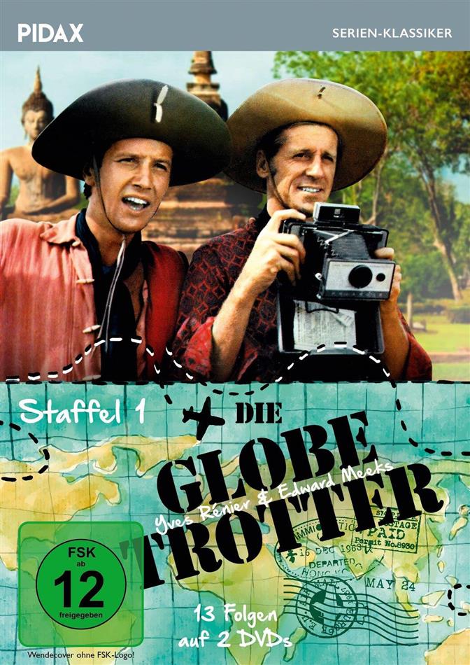 Die Globetrotter - Staffel 1 Pidax Serien-Klassiker, 2 DVDs