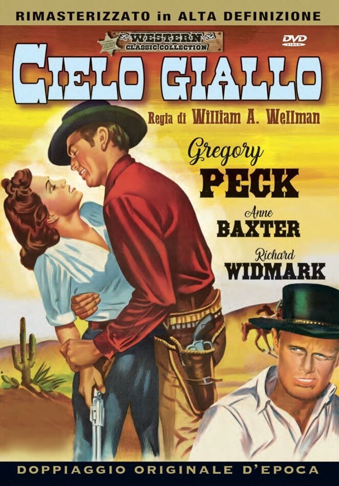 Cielo giallo (1948) Western Classic Collection, Doppiaggio Originale d'Epoca, b/w, Remastered