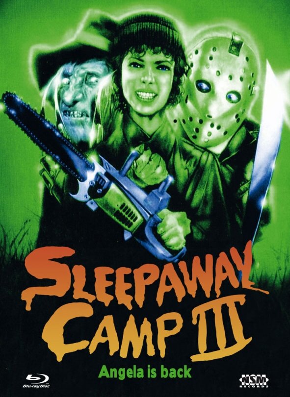 Sleepaway Camp 3 - Angela is back (1989) Cover B, Limited Edition, Mediabook, Blu-ray + DVD