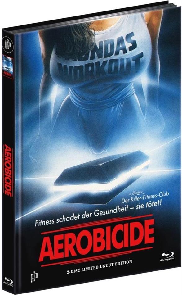 Aerobicide (1987) Cover A, Limited Edition, Mediabook, Uncut, Blu-ray + DVD