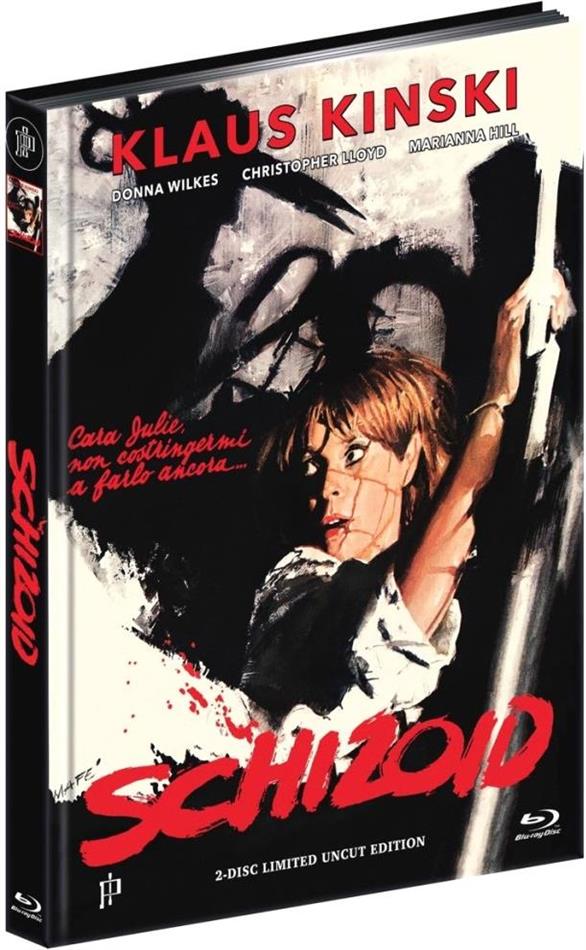 Schizoid (1980) Cover B, Kinoversion, Limited Edition, Mediabook, Uncut, Blu-ray + DVD