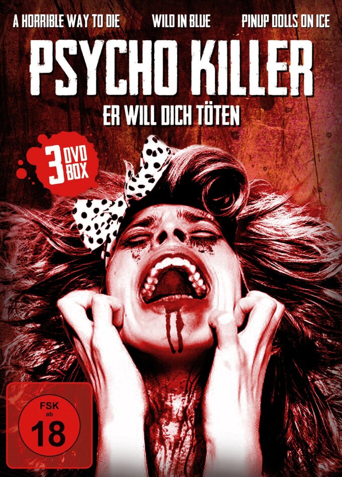 Psycho Killer - Er will dich töten - 3 Spielfilme Box 3 DVDs