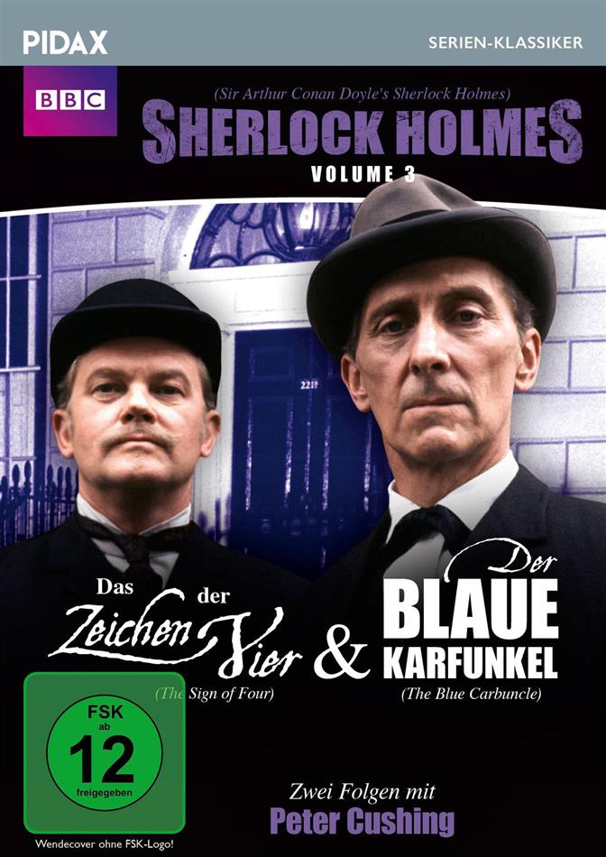 Sherlock Holmes - Vol. 3 - Das Zeichen der Vier / Der blaue Karfunkel Pidax Serien-Klassiker