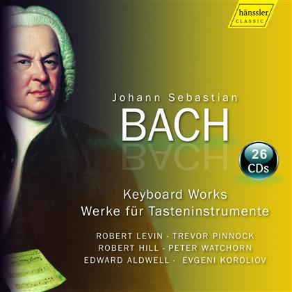 Johann Sebastian Bach (1685-1750) - Complete Keyboard Works - S&auml;mtliche Werke F&uuml;r Tasteninstrumente (26 CDs)