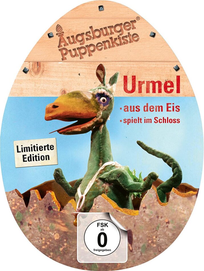 Augsburger Puppenkiste - Urmel aus dem Eis / Urmel spielt im Schloss Limited Edition, 2 DVDs