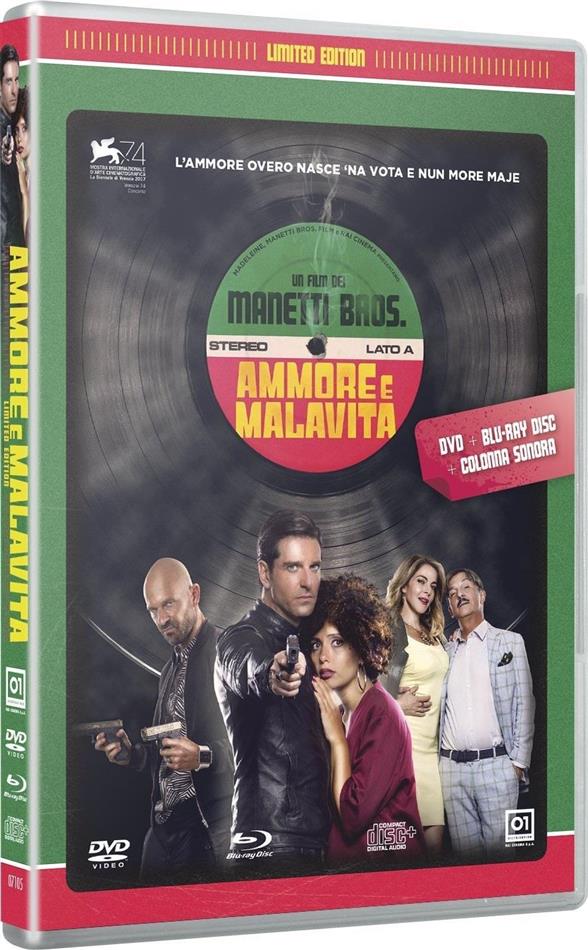 Ammore e malavita (2017) Limited Edition, Blu-ray + DVD + CD