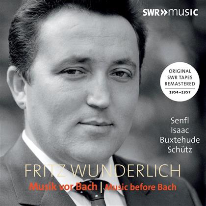 Fritz Wunderlich, Ludwig Senfl, Heinrich Isaac (1450-1517), Dietrich Buxtehude (1637-1707) & Heinrich Sch&uuml;tz (1585-1672) - Musik Vor Bach / Music Before Bach (2 CD)
