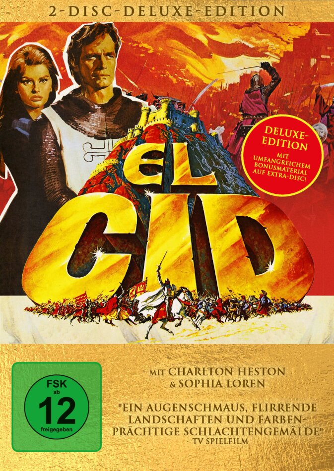El Cid (1961) Deluxe Edition, 2 DVDs