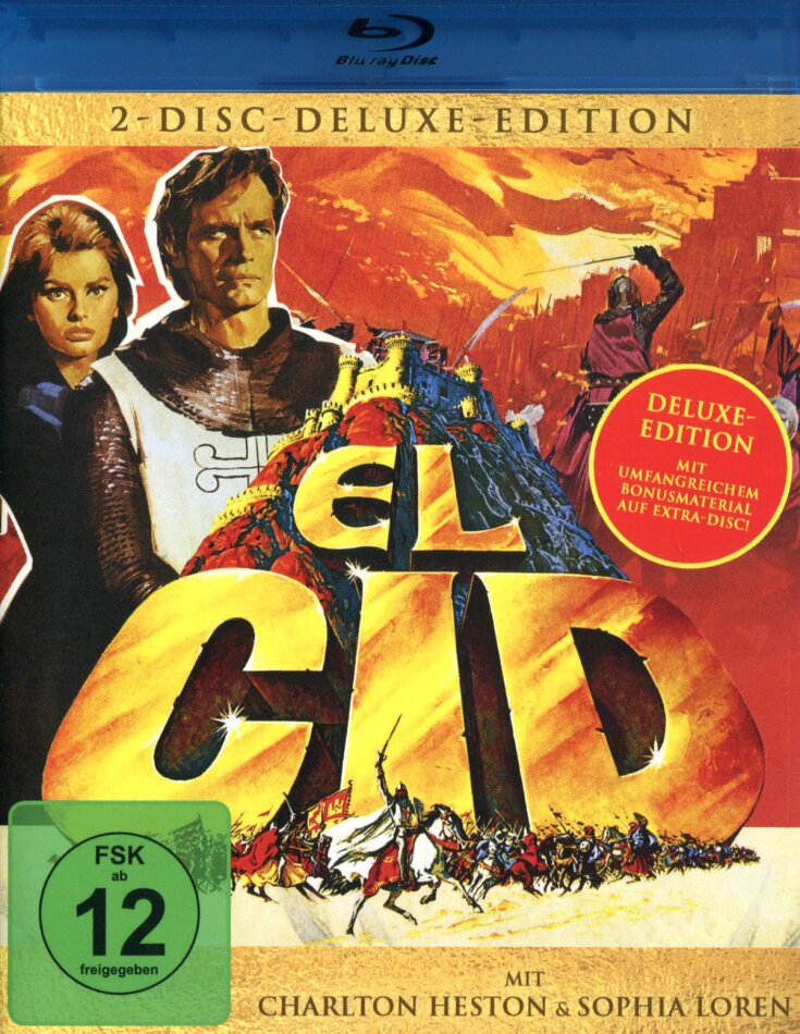 El Cid (1961) Deluxe Edition, 2 Blu-rays