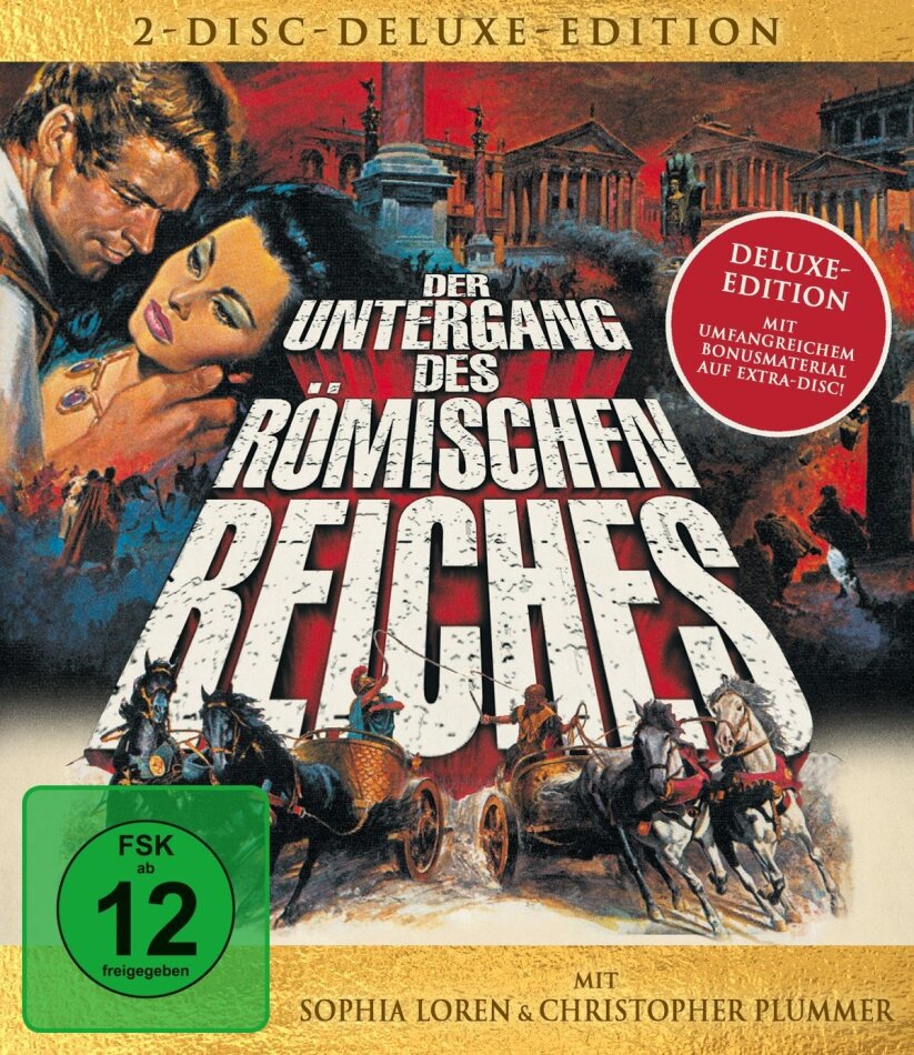 Der Untergang des Römischen Reiches (1964) Deluxe Edition, Blu-ray + DVD