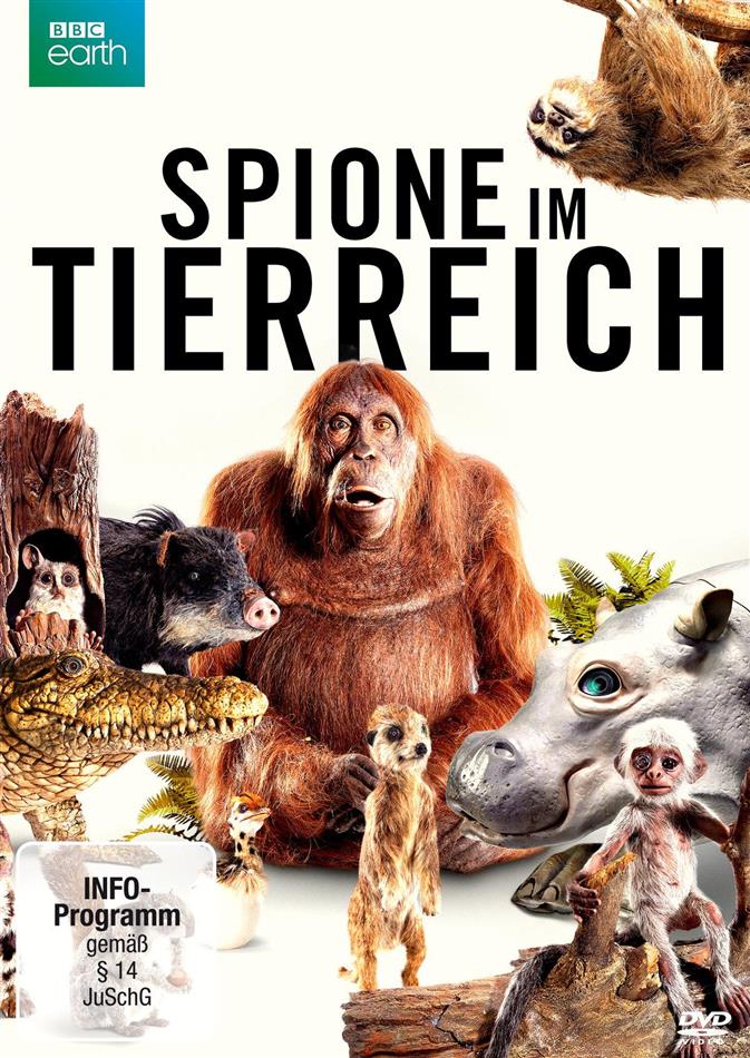 Spione im Tierreich BBC Earth, 2 DVDs