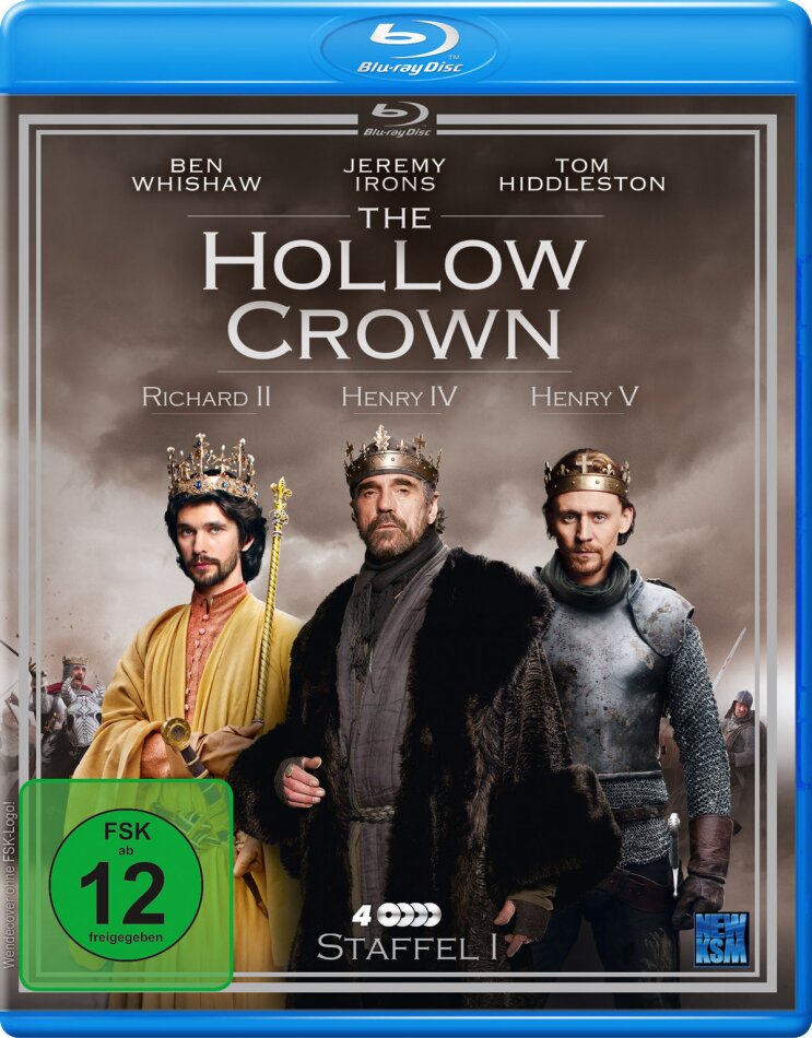 The Hollow Crown - Staffel 1 Neuauflage, 4 Blu-rays